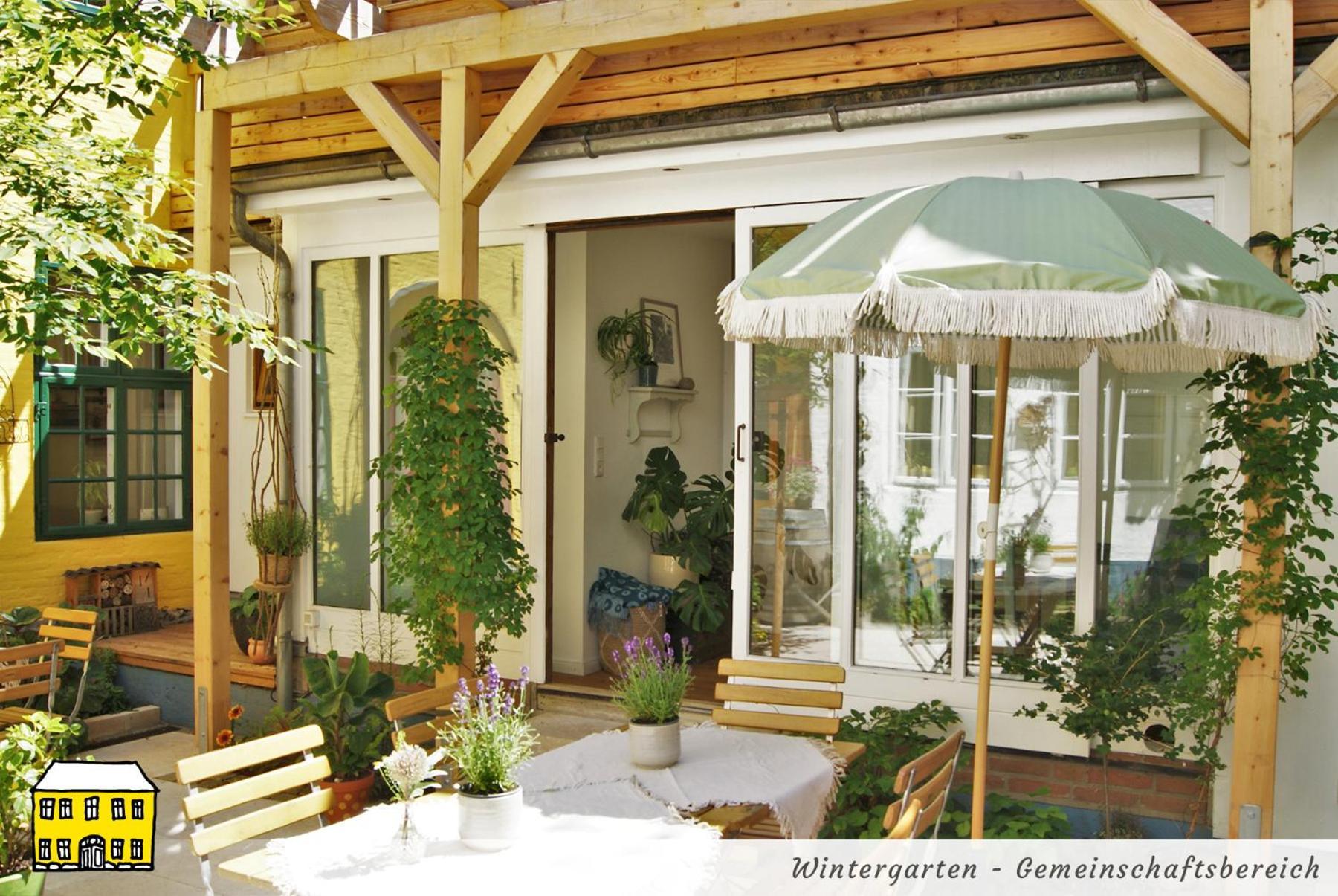 Das Gelbe Haus - Drei Besondere Ferienwohnungen 플렌스부르크 객실 사진