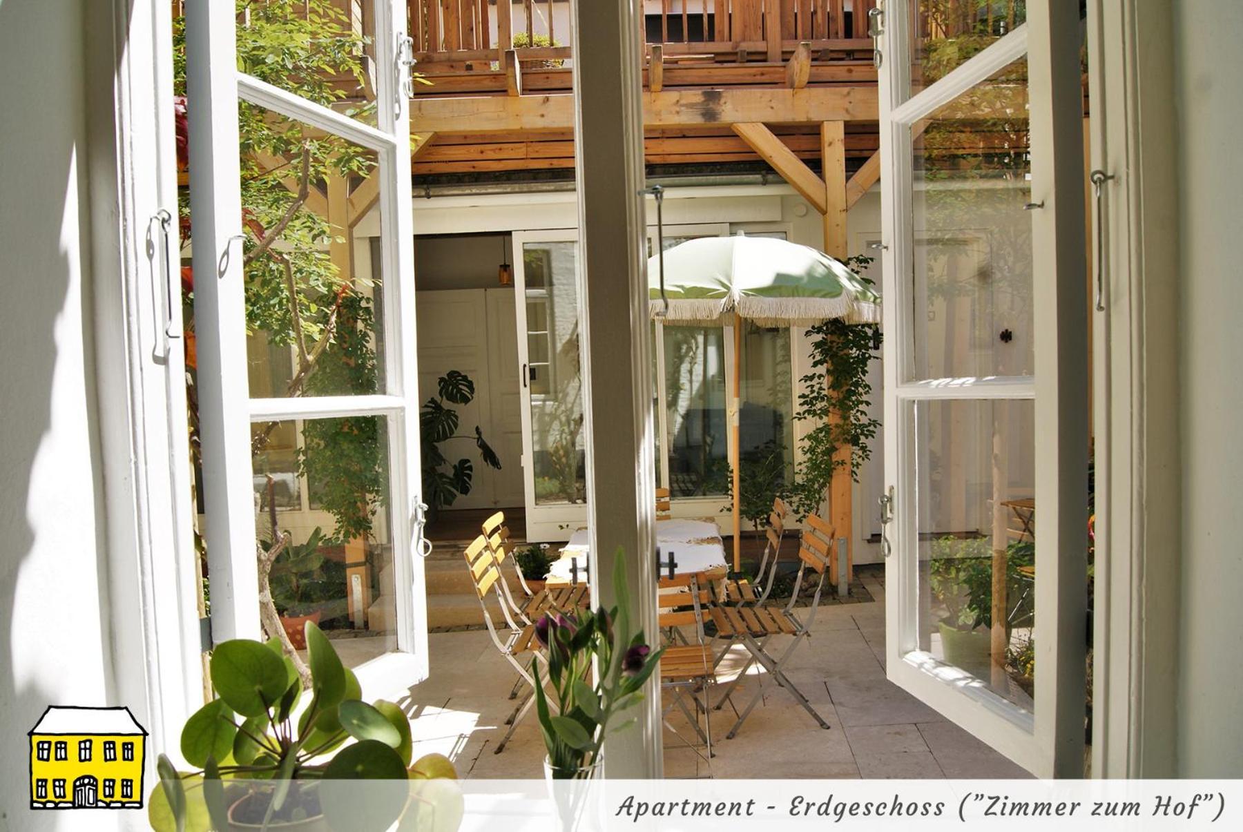 Das Gelbe Haus - Drei Besondere Ferienwohnungen 플렌스부르크 객실 사진